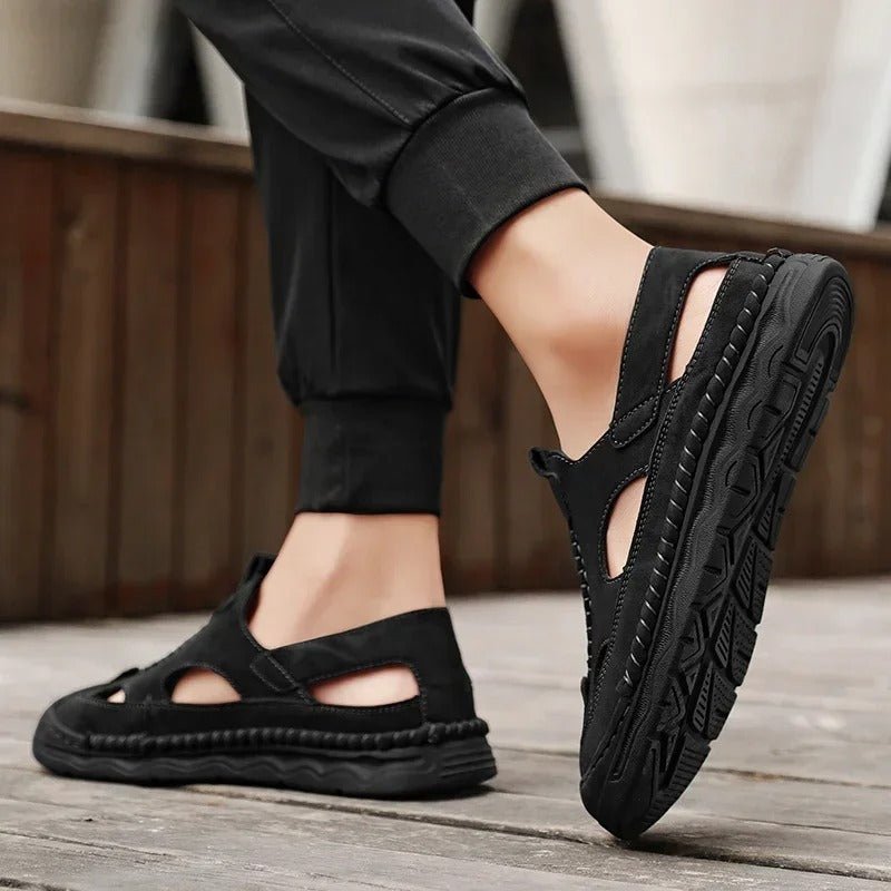 Sandale fermée homme - 40 / Black