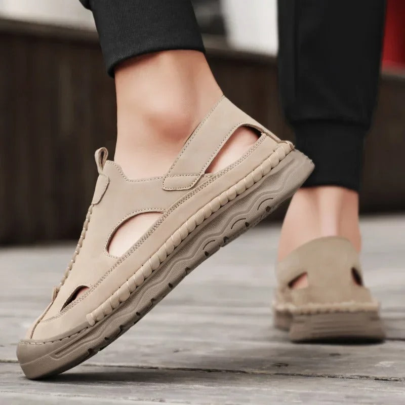 Sandale fermée homme - 40 / Wheat