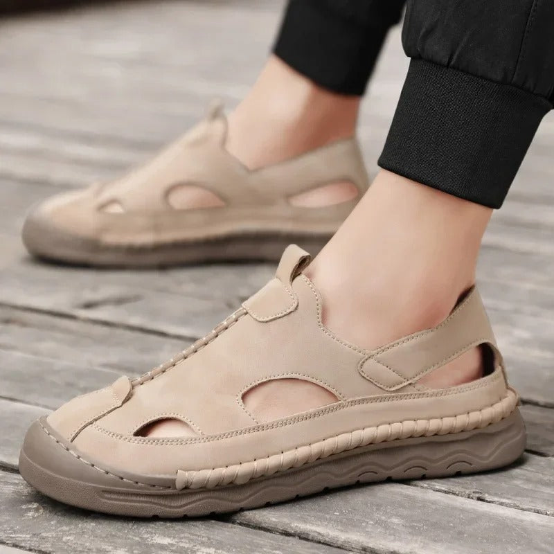 Sandale fermée homme - 39 / Wheat