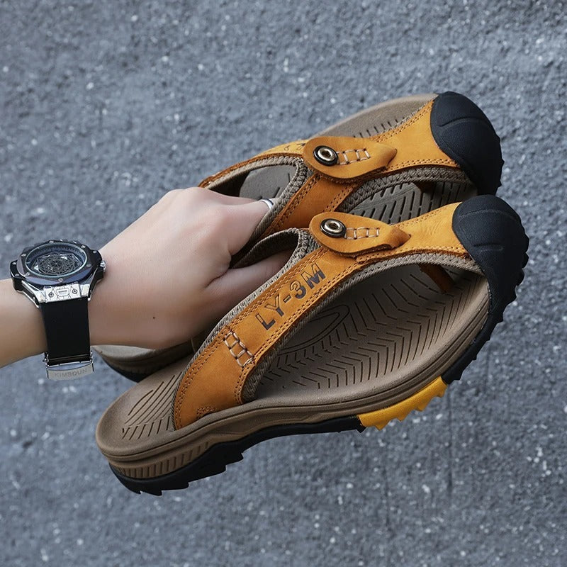 Sandale grecque homme - 39 / Gold