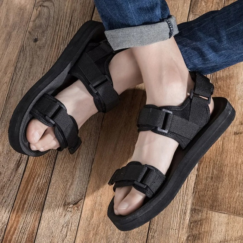 Sandales de marche pour homme été - 43 / Black