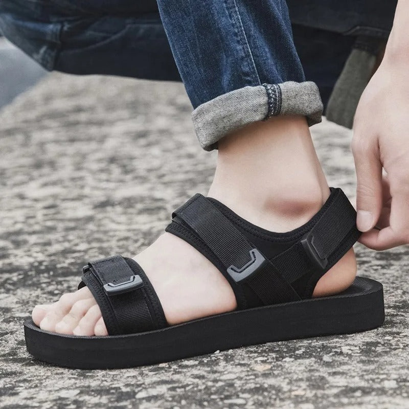 Sandales de marche pour homme été - 45 / Black