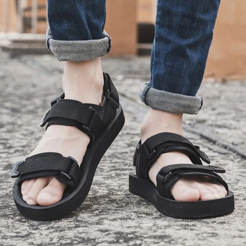 Sandales de marche pour homme été - 47 / Black