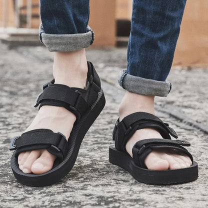 Sandales de marche pour homme été - 47 / Black