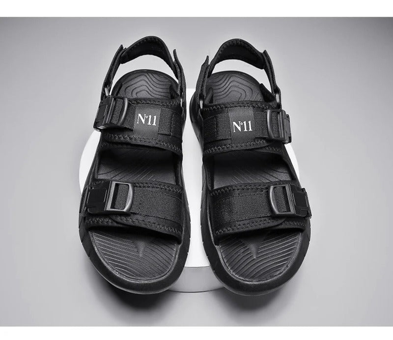 Sandale à scratch homme - 42 / DarkKhaki