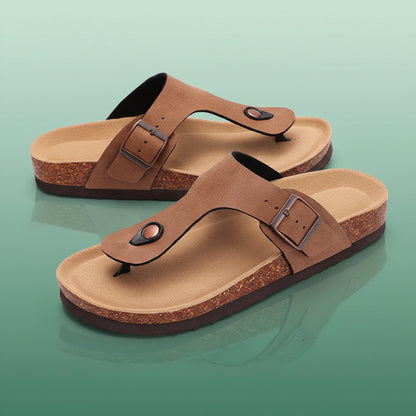 Sandales Orthopédiques Antidérapantes et Confortables pour Hommes et Femmes - Noir / 41