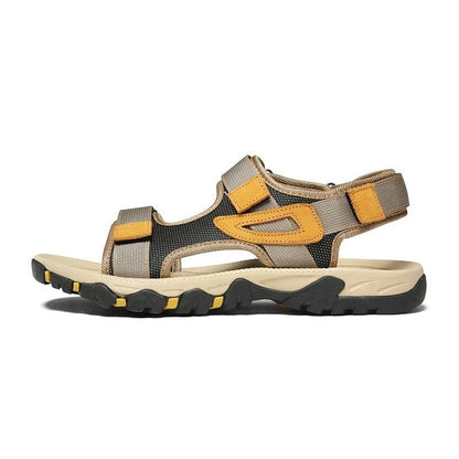 Sandales à scratch pour homme - 40 / Black