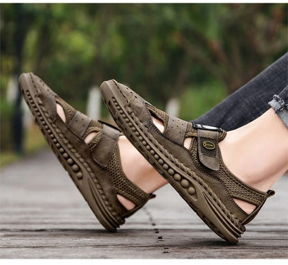 Sandales fermées homme - 39 / Chocolate