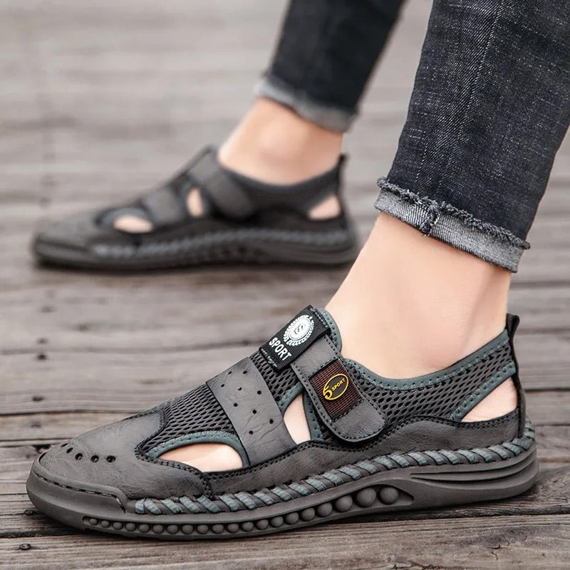 Sandales fermées homme - 42 / Chocolate
