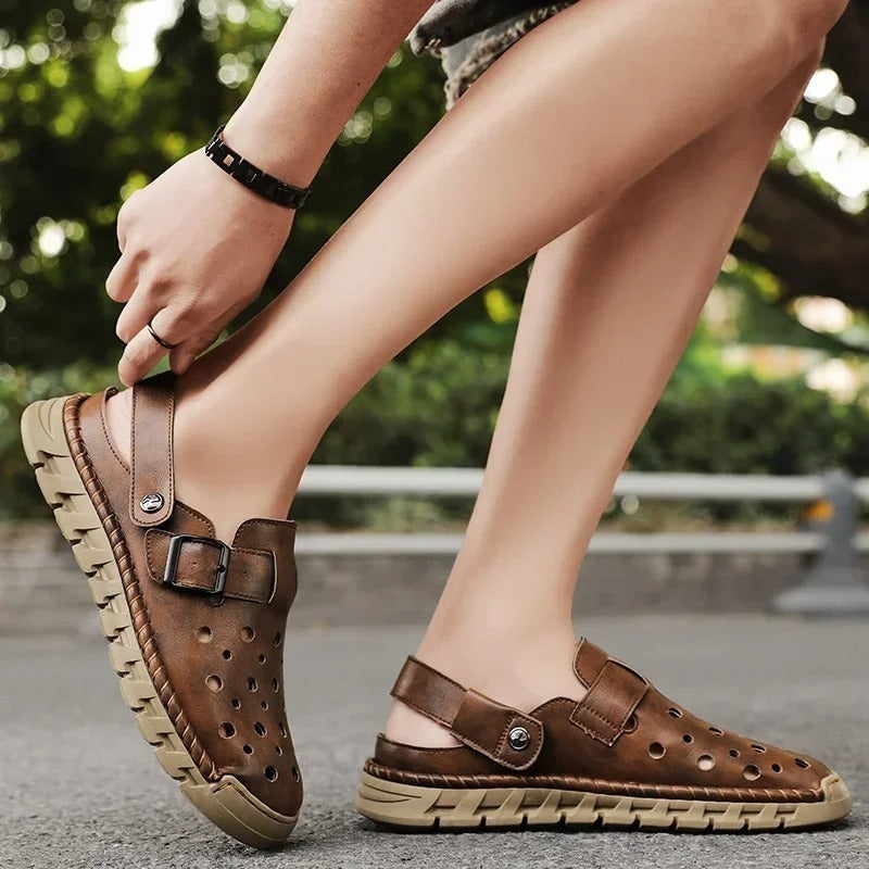Sandales homme chic - 41 / Sienna