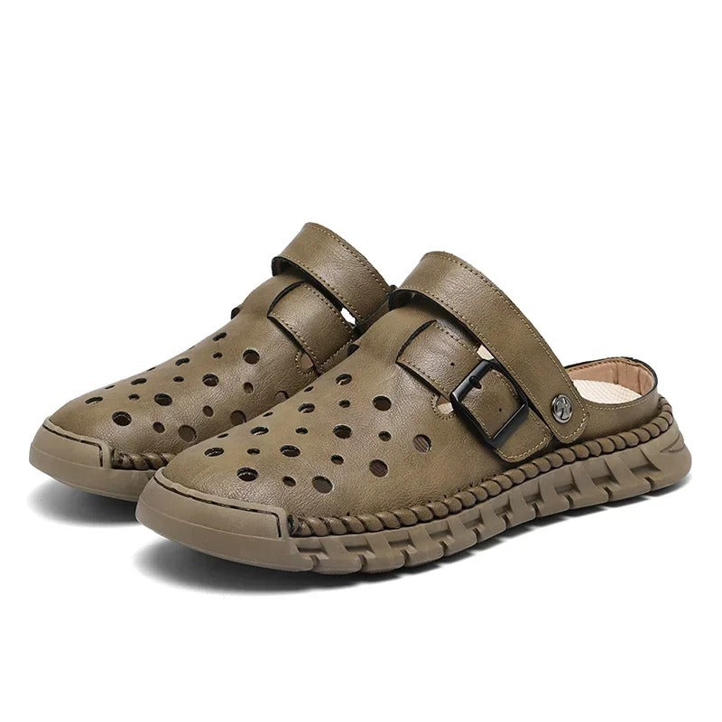 Sandales homme chic - 39 / DarkKhaki