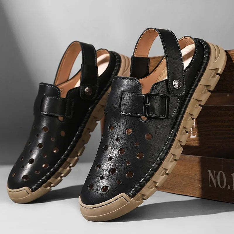 Sandales homme chic - 42 / DarkKhaki