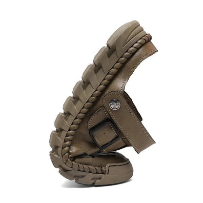 Sandales homme chic - 40 / DarkKhaki