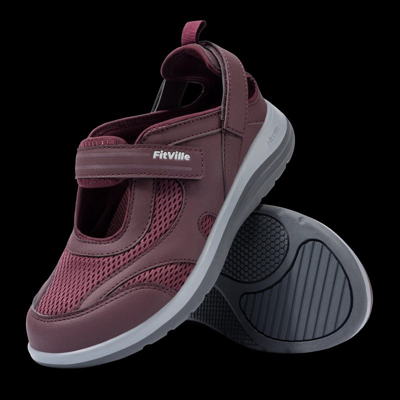 Sandales velcro femme - Image 2