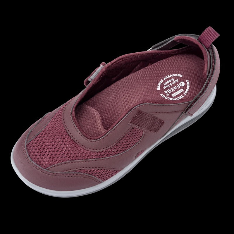 Sandales velcro femme - Image 4