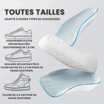Talonnette Orthopédique À Mémoire De Forme - Rose / 2.5 cm