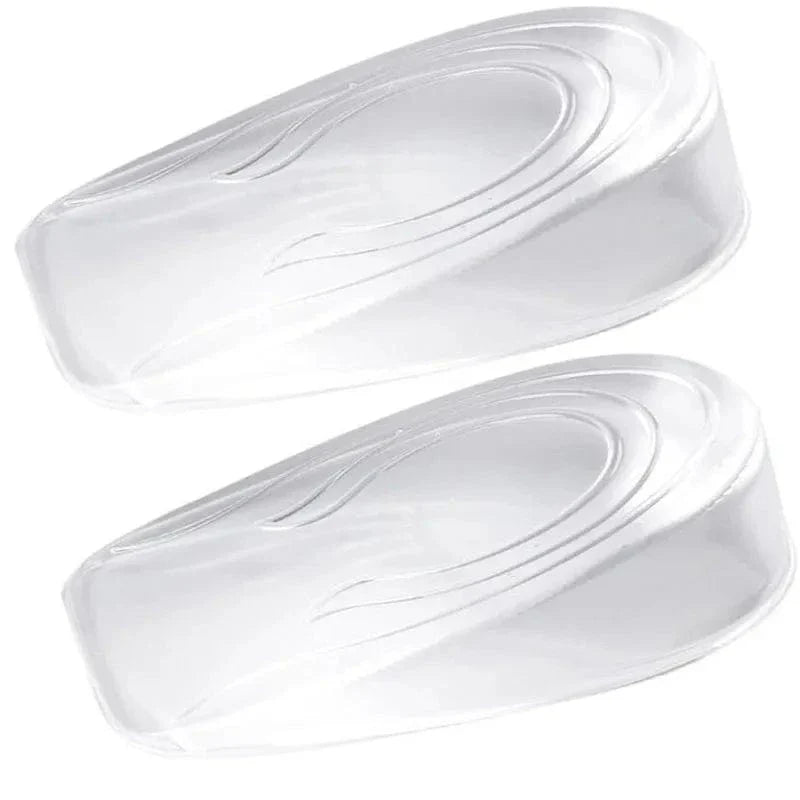 Talonnette Orthopédique Élastique Et Transparente - Homme ( 9 x 6.5 x 3 ) cm
