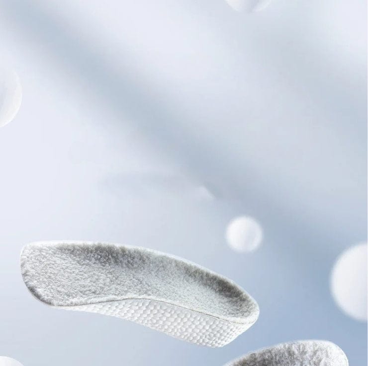 Talonnettes En Mousse À Mémoire De Forme Pour Hommes Et Femmes - 3.5 cm