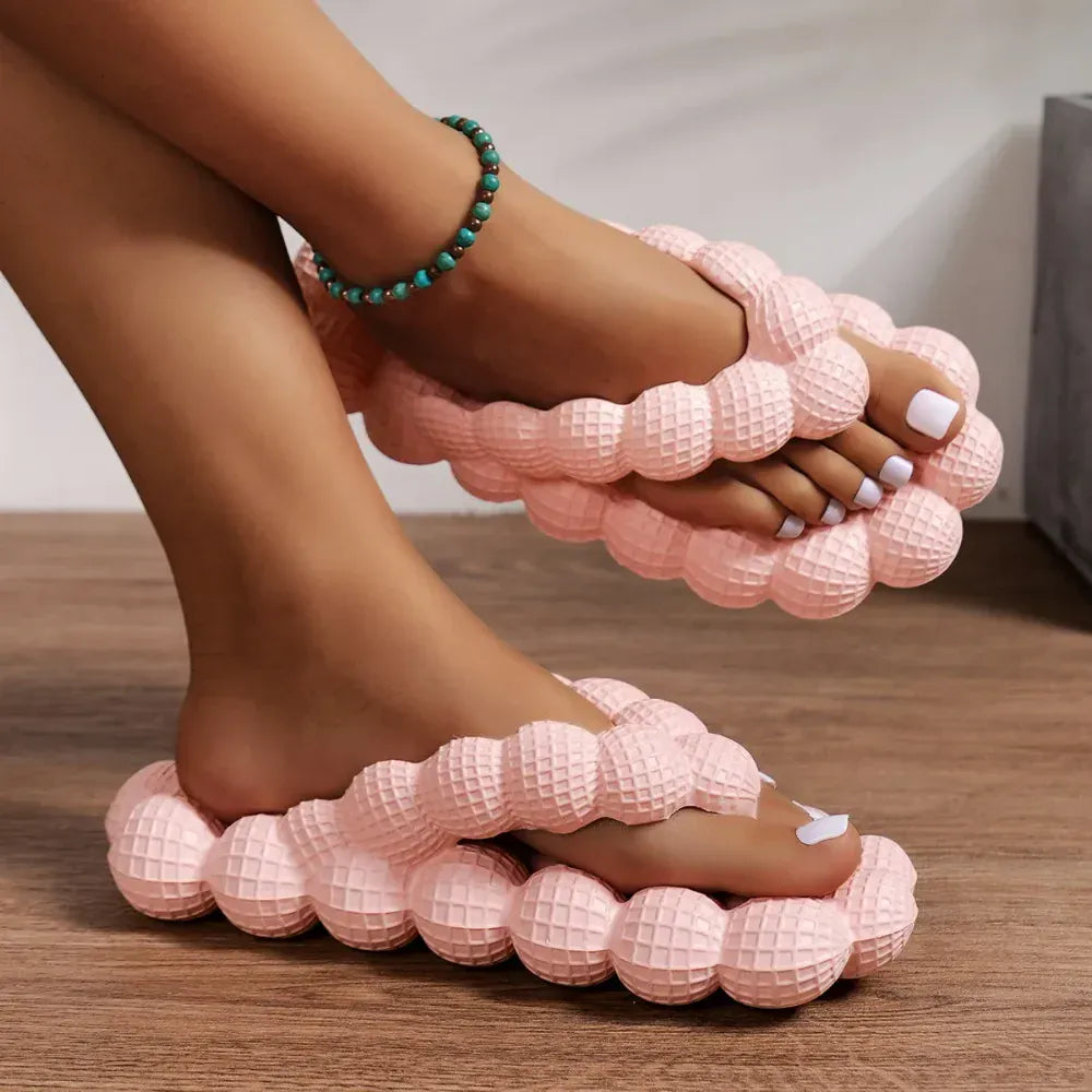 Tong Orthopédique Femme Au Design Original - Rose / 36-37