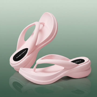 Tong Orthopédique Femme Souple et Élégante - Rose / 39-40