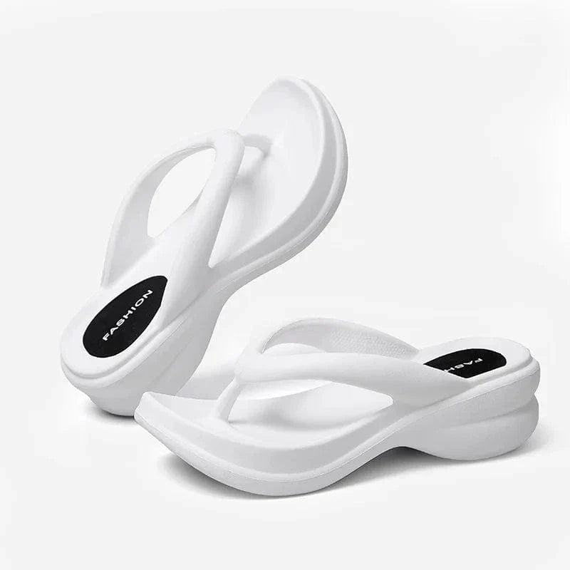 Tong Orthopédique Femme Souple et Élégante - Rose / 37-38