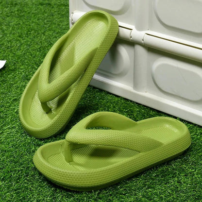 Tongs Orthopédiques à Semelle Épaisse pour La Plage - Gris / 44-45