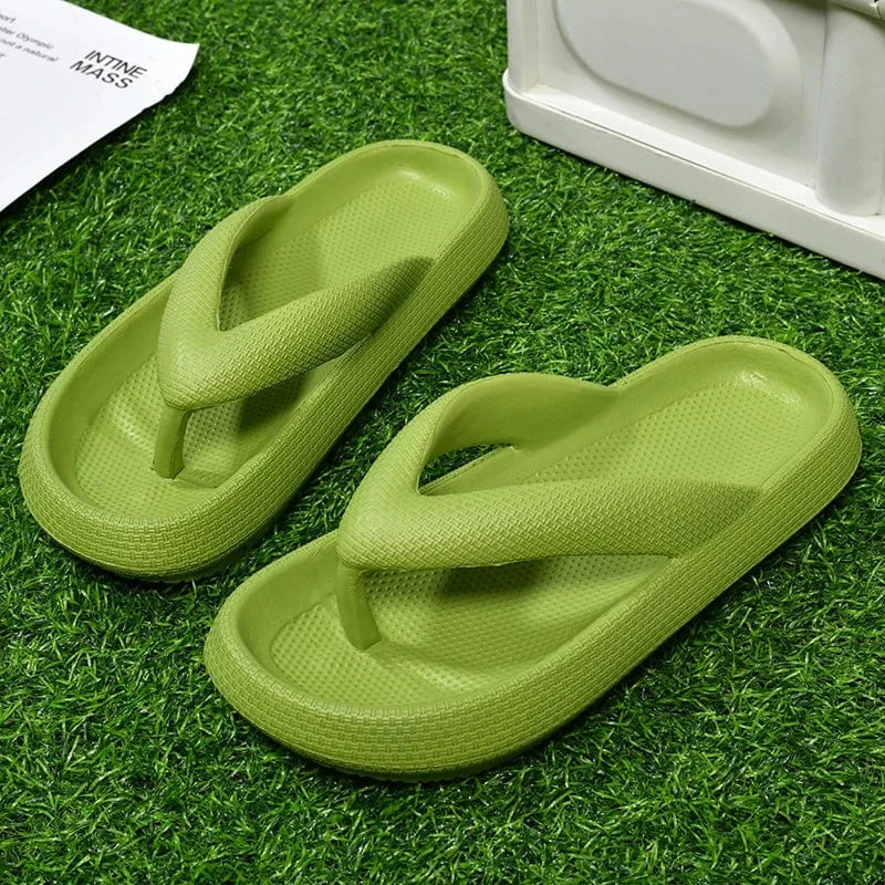 Tongs Orthopédiques à Semelle Épaisse pour La Plage - Gris / 40-41