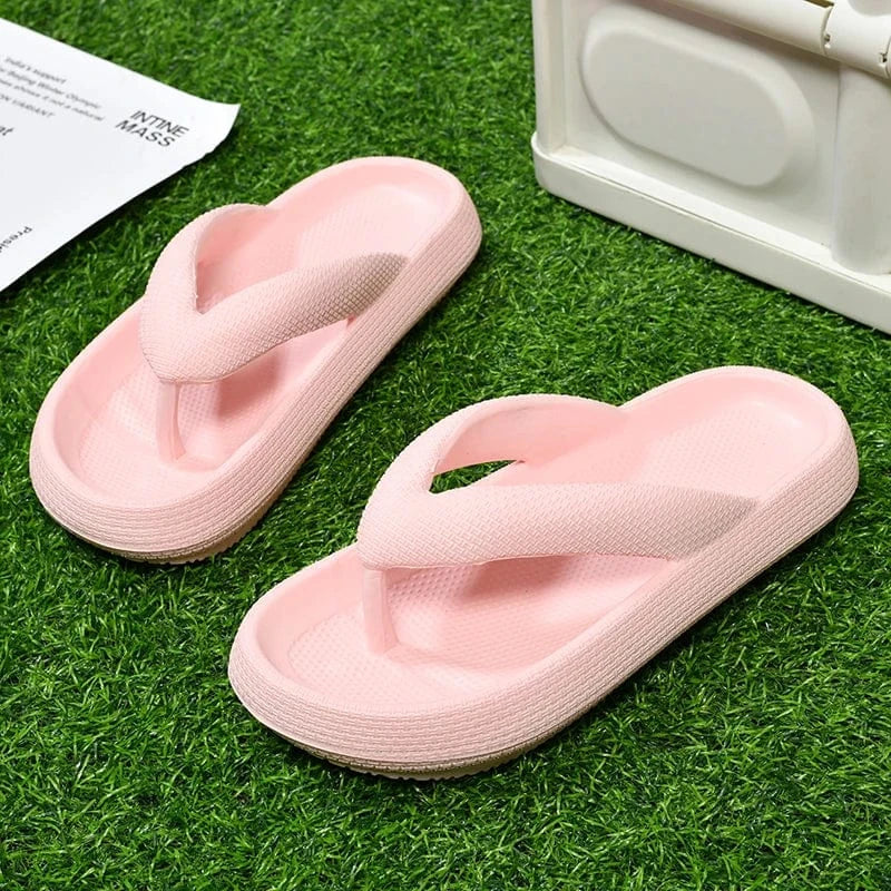 Tongs Orthopédiques à Semelle Épaisse pour La Plage - Vert / 36-37