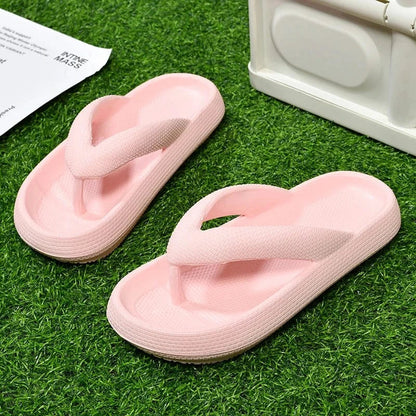 Tongs Orthopédiques à Semelle Épaisse pour La Plage - Vert / 36-37