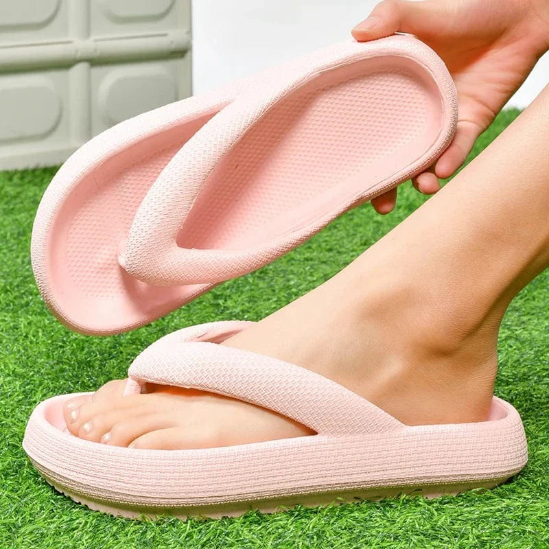 Tongs Orthopédiques à Semelle Épaisse pour La Plage - Vert / 38-39