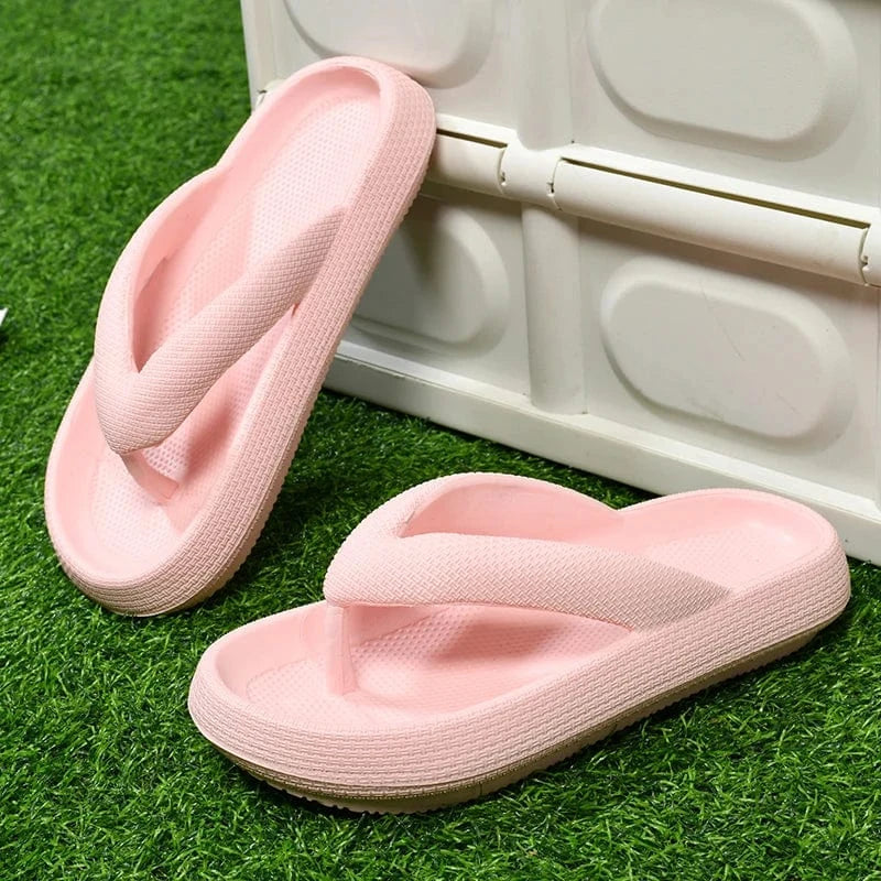 Tongs Orthopédiques à Semelle Épaisse pour La Plage - Vert / 42-43