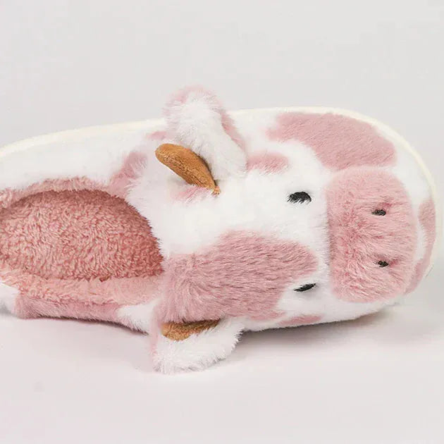 Tongs Orthopédiques d’Intérieur tête de Vache pour Femme - Rose / 42-43