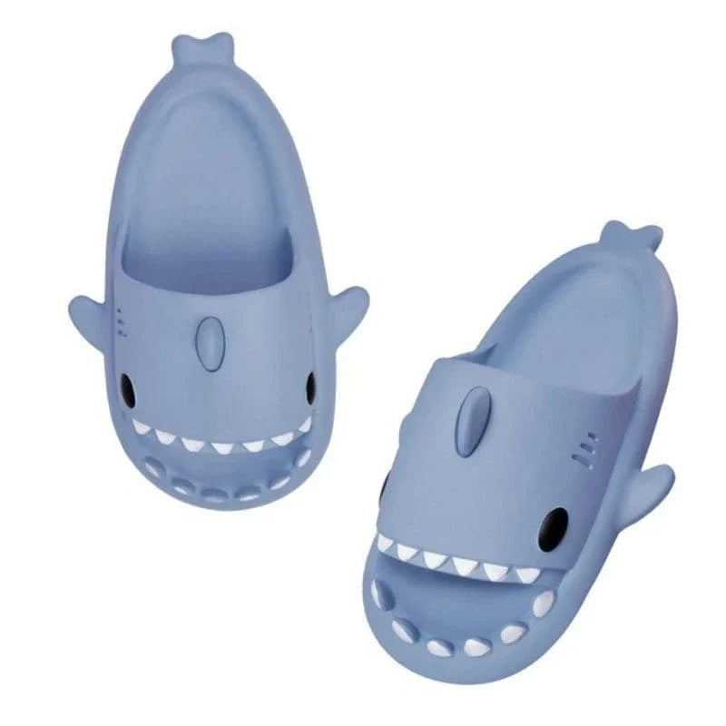 Tongs Orthopédiques en Forme de Requin pour Homme - Gris / 40-41