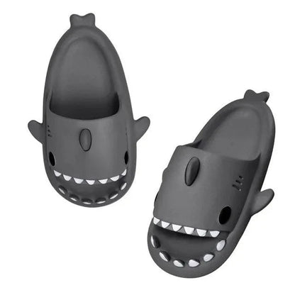 Tongs Orthopédiques en Forme de Requin pour Homme - Gris / 38-39