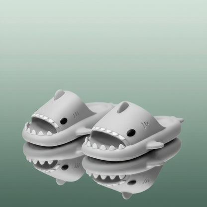 Tongs Orthopédiques en Forme de Requin pour Homme - Gris / 36-37
