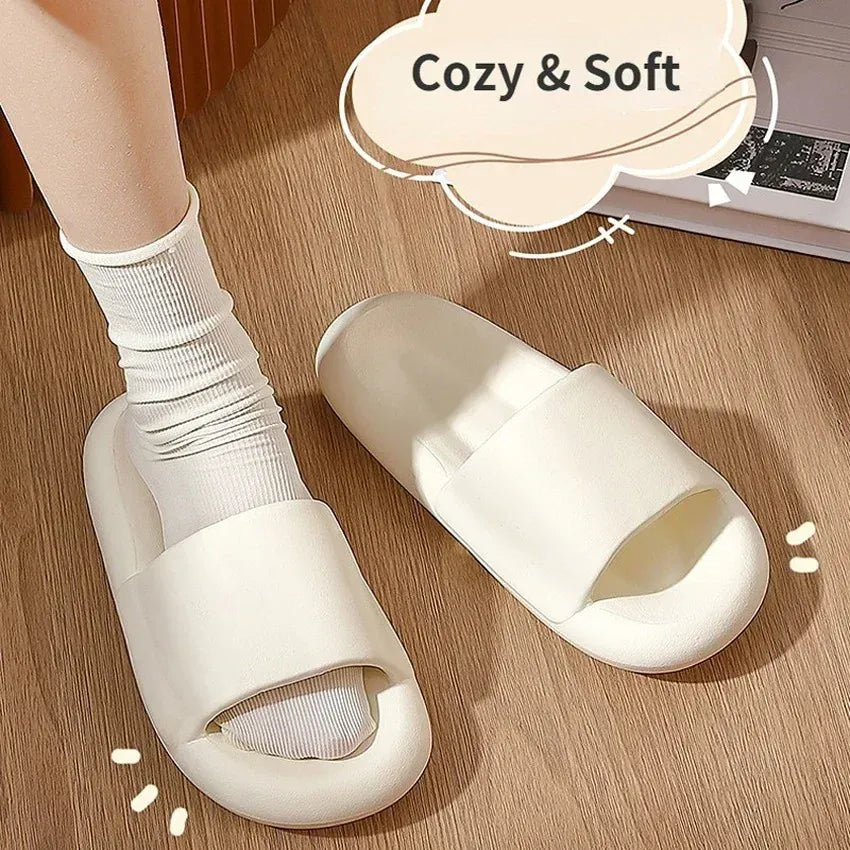 Tongs Orthopédiques Fluffy pour Femme - Café au lait / 38-39(23.5-24cm)