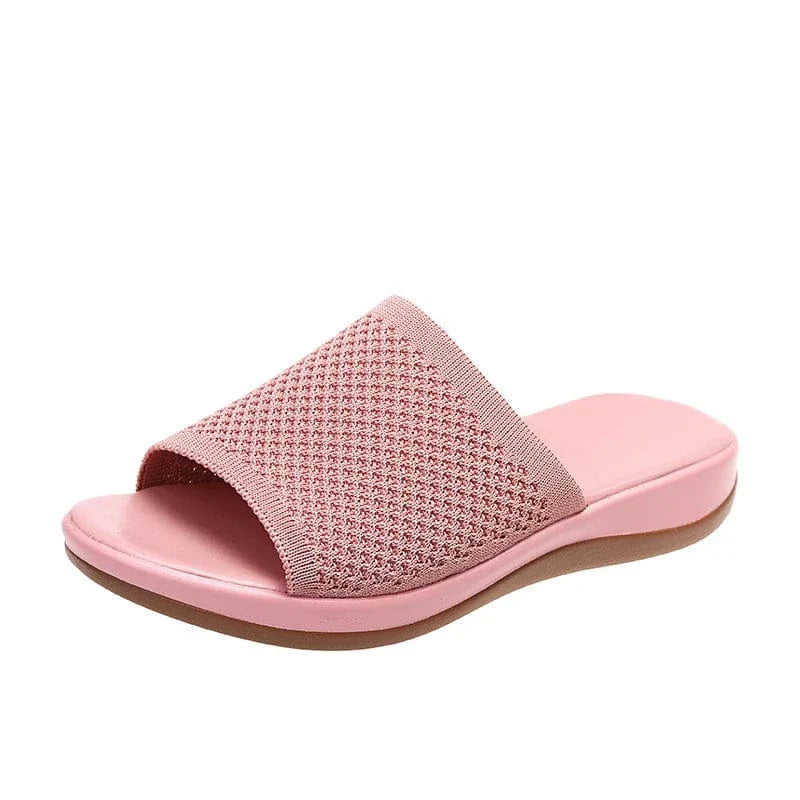 Tongs Orthopédiques Hippie Chic - Bleu clair / 36