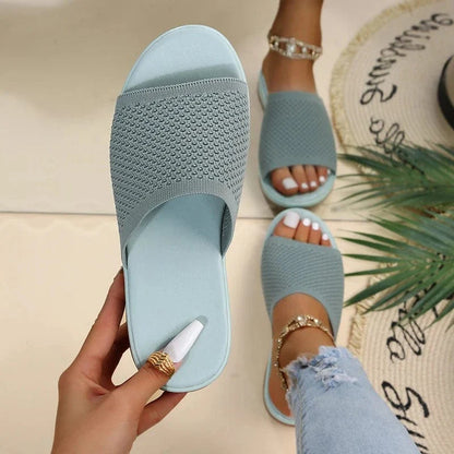 Tongs Orthopédiques Hippie Chic - Bleu / 36