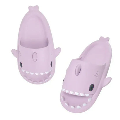 Tongs Orthopédiques pour Femme en Forme de Requin - Violet / 40-41