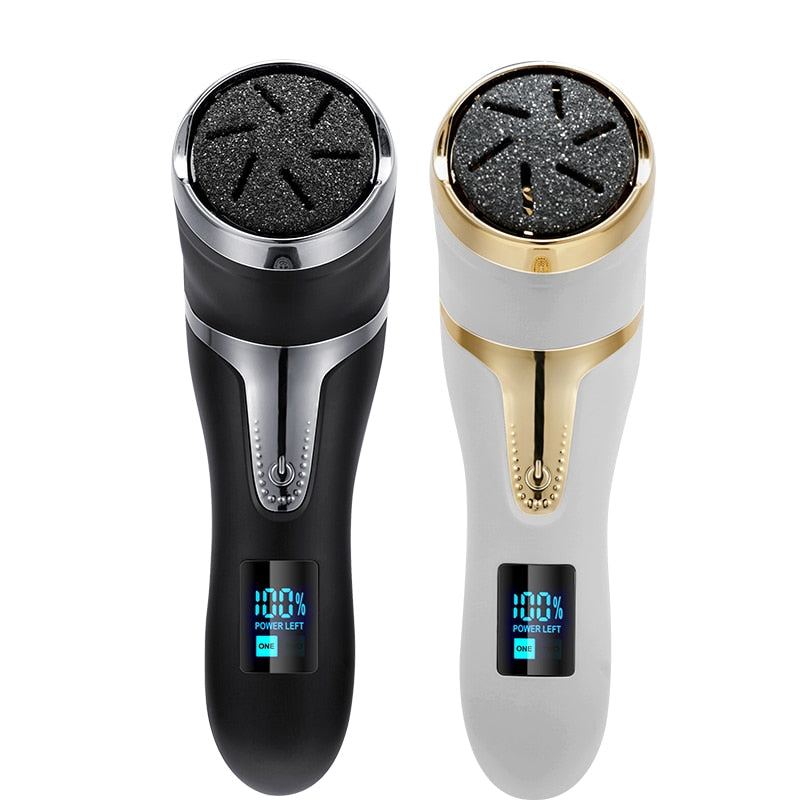 Rechargeable electric foot file