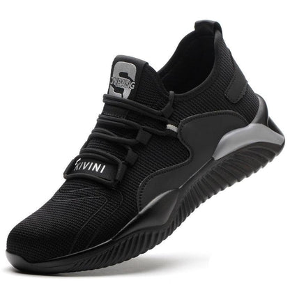 Chaussures de sécurité Anti-écrasement et anti-crevaison pour hommes - Bravo Confort Orthopédique