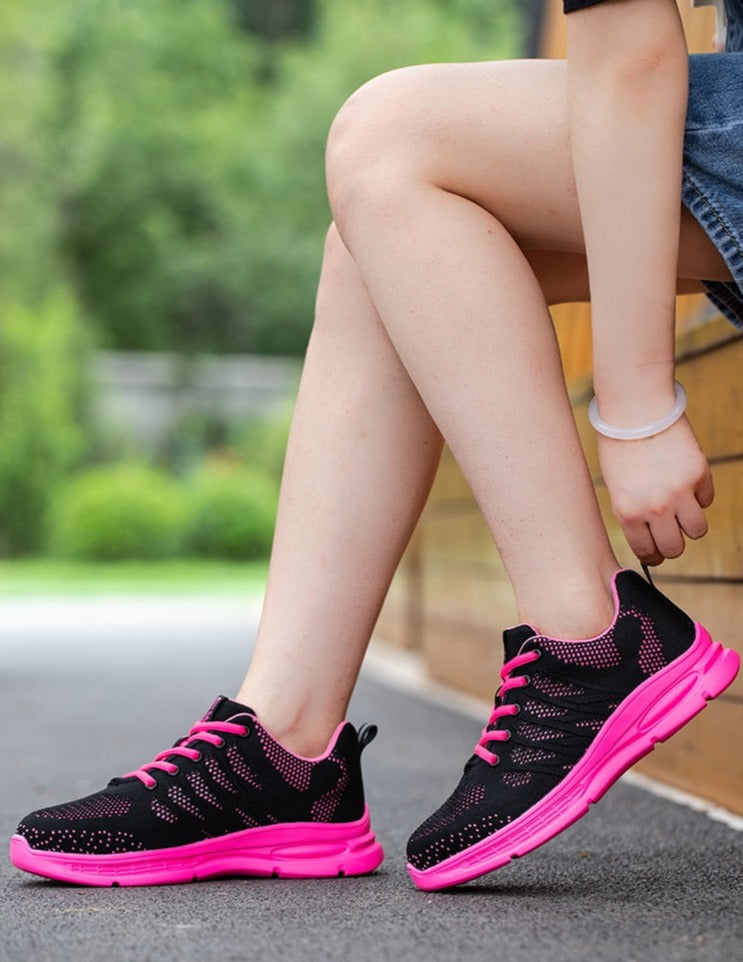 Women's light walking safety shoes
