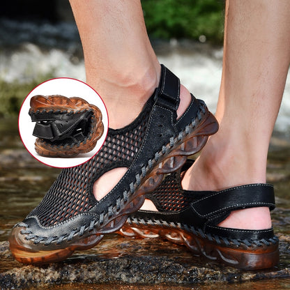 Men's Orthopedic Leather Summer Sandals