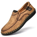 Comfortable leather loafers for men