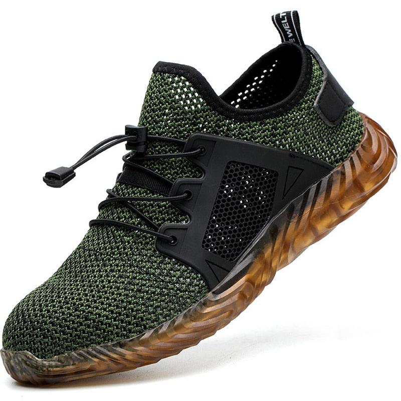 Scarpe Antinfortunistiche Uomo/Donna Con Punta In Acciaio - Antiscivolo, Traspiranti, Leggere Per Lavoro E Trekking - Foto 12