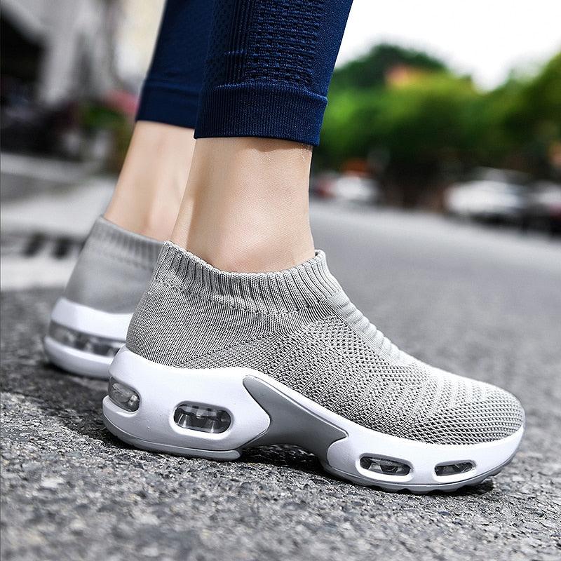 MJGkhiy Baskets Femme Sans Lacets D'été Confortable Slip On Chaussure MJGkhiy Baskets Femme Sans Lacets D'été Confortable Slip On Chaussure