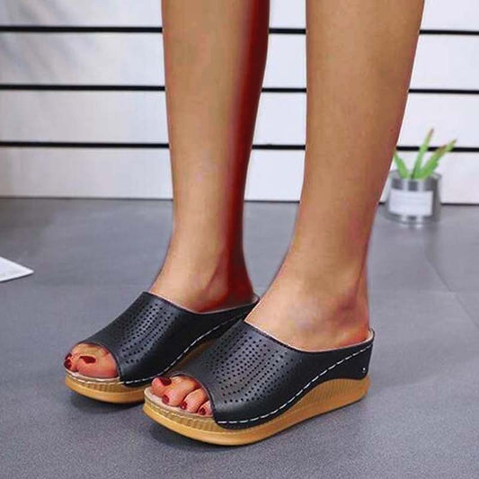 Women's Comfortable Wedges Sandals - Ceyano