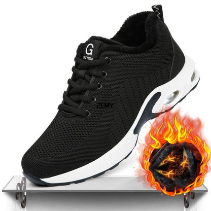 Chaussures de sécurité respirantes à bout en acier pour hommes - Sharly Confort Orthopédique