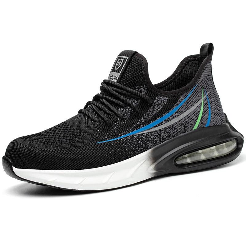 Chaussures de sécurité à coussin d'air pour hommes - Blazers Confort Orthopédique