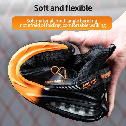 Chaussures de sécurité à coussin d'air pour hommes - Blazers Confort Orthopédique